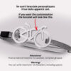 Bracciale La Bici / Personalizzabile - immagine 2