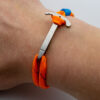 Bracciale con piccozza Steel Edition / Personalizzabile