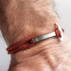 Bracciale con piccozza Steel Edition / Personalizzabile - immagine 9