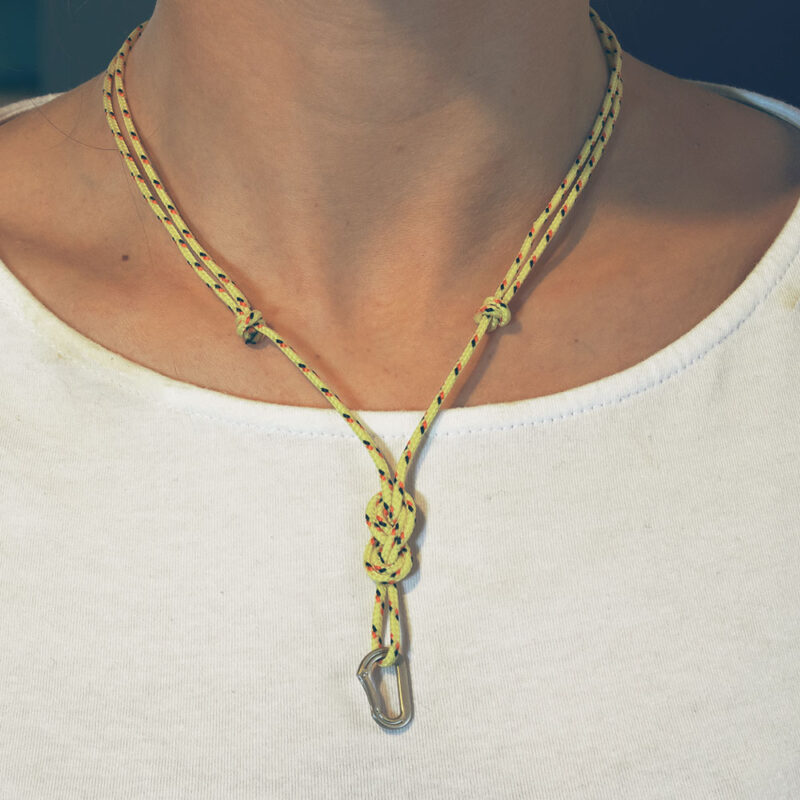 Necklace Steel Boulder - Image 2