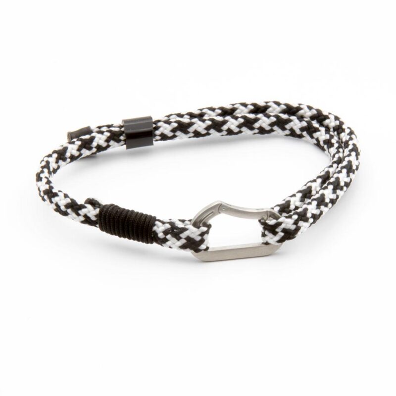 Bracciale con moschettone Steel Edition - immagine 3