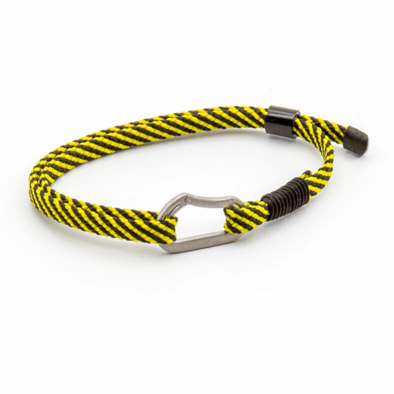 Bracciale con moschettone Steel Edition - immagine 5