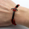 Bracciale con piccozza Black Steel Edition / Personalizzabile - immagine 11