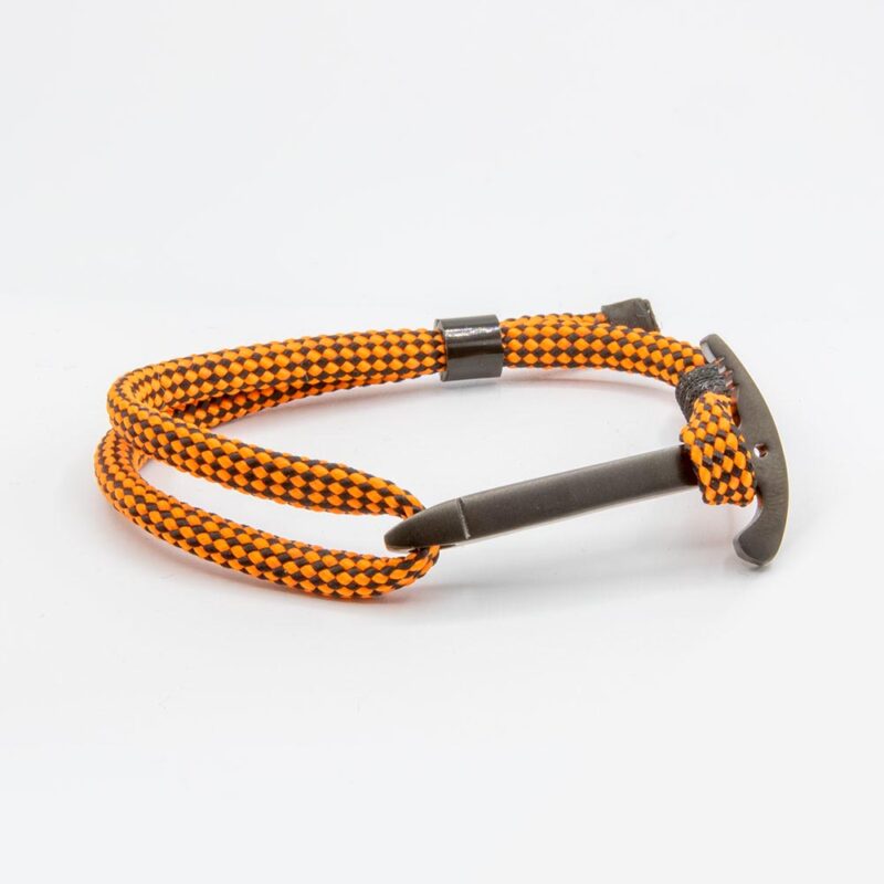 Bracciale con piccozza Black Steel Edition / Personalizzabile - immagine 21