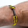 Bracciale con piccozza Black Steel Edition / Personalizzabile