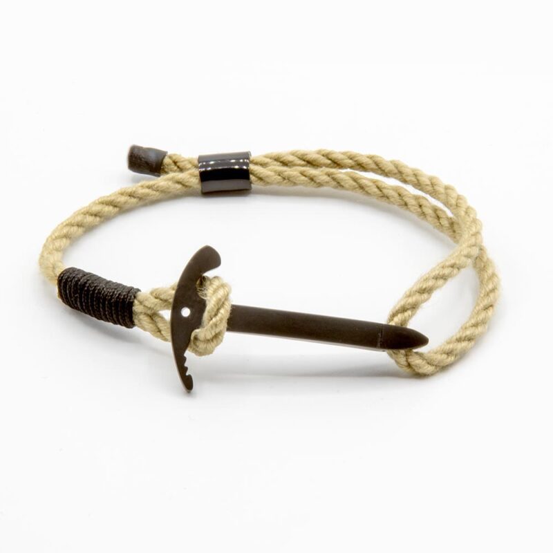 Bracciale con piccozza Black Steel Edition / Personalizzabile - immagine 16