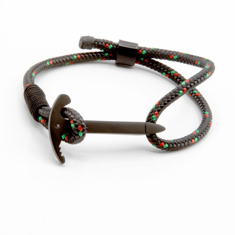 Bracciale con piccozza Black Steel Edition / Personalizzabile - immagine 15