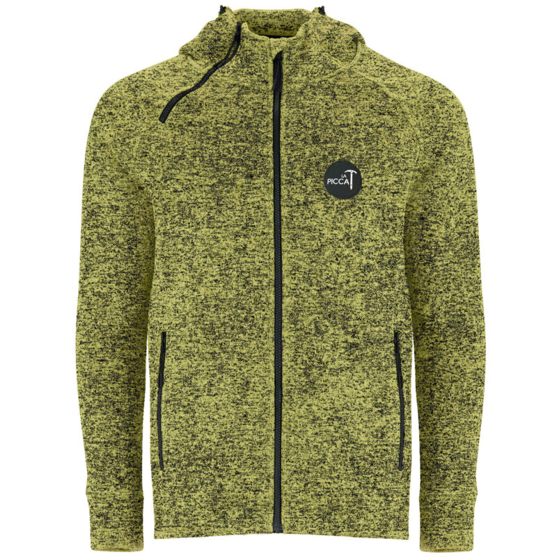 Felpa melange Acid Green