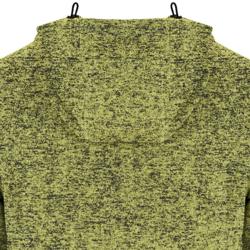 Felpa melange Acid Green - immagine 2