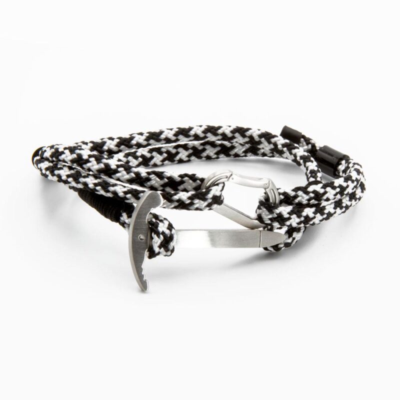Bracelet with ice axe and carabiner Steel Edition / Customizable - Image 18