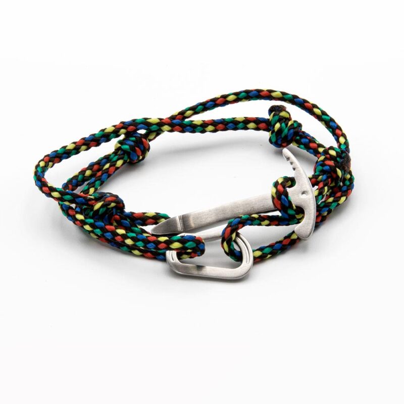 Bracciale doppio giro con piccozza e moschettone Steel Edition / Personalizzabile - immagine 30
