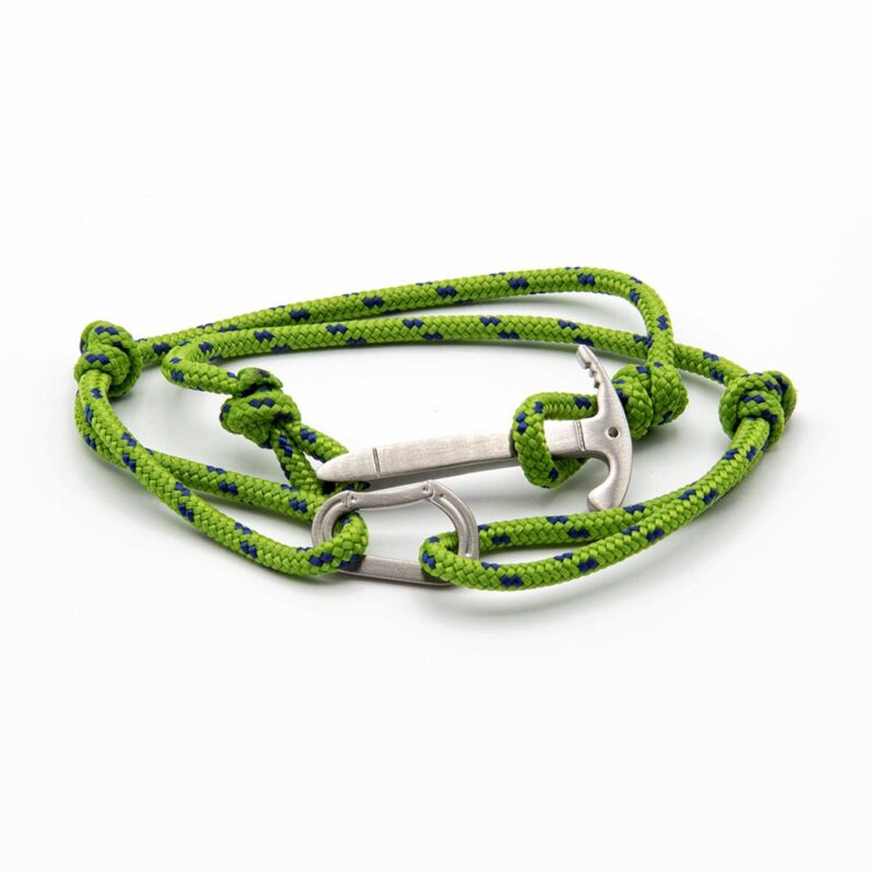 Bracciale doppio giro con piccozza e moschettone Steel Edition / Personalizzabile - immagine 27