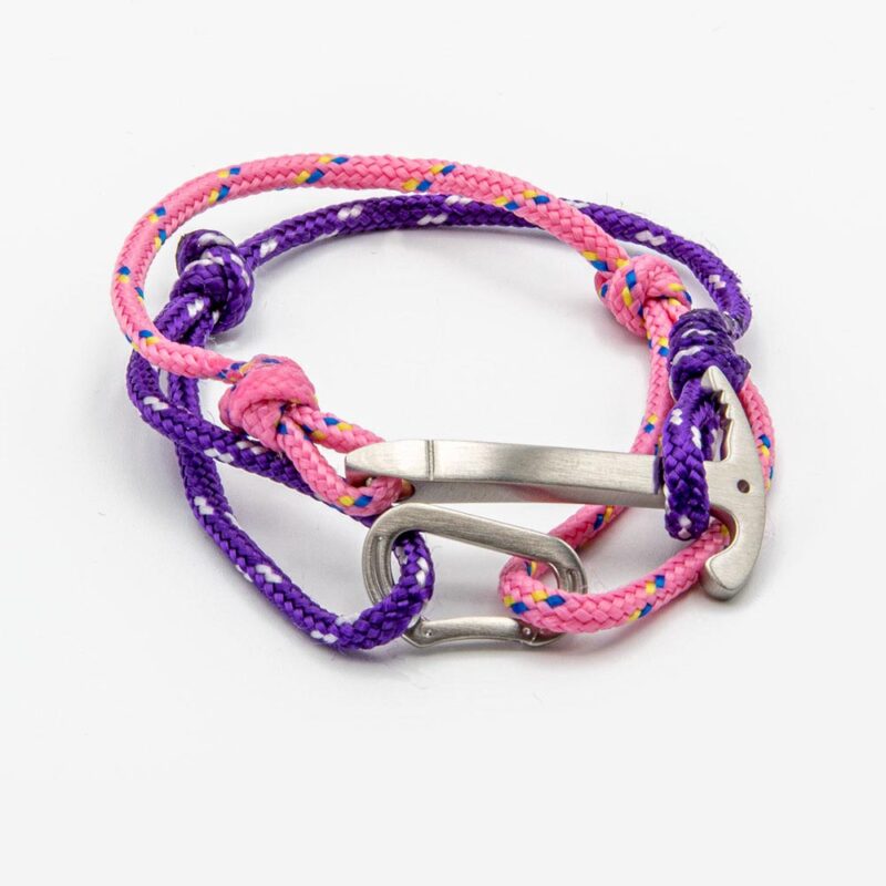 Bracciale doppio giro con piccozza e moschettone Steel Edition / Personalizzabile - immagine 25