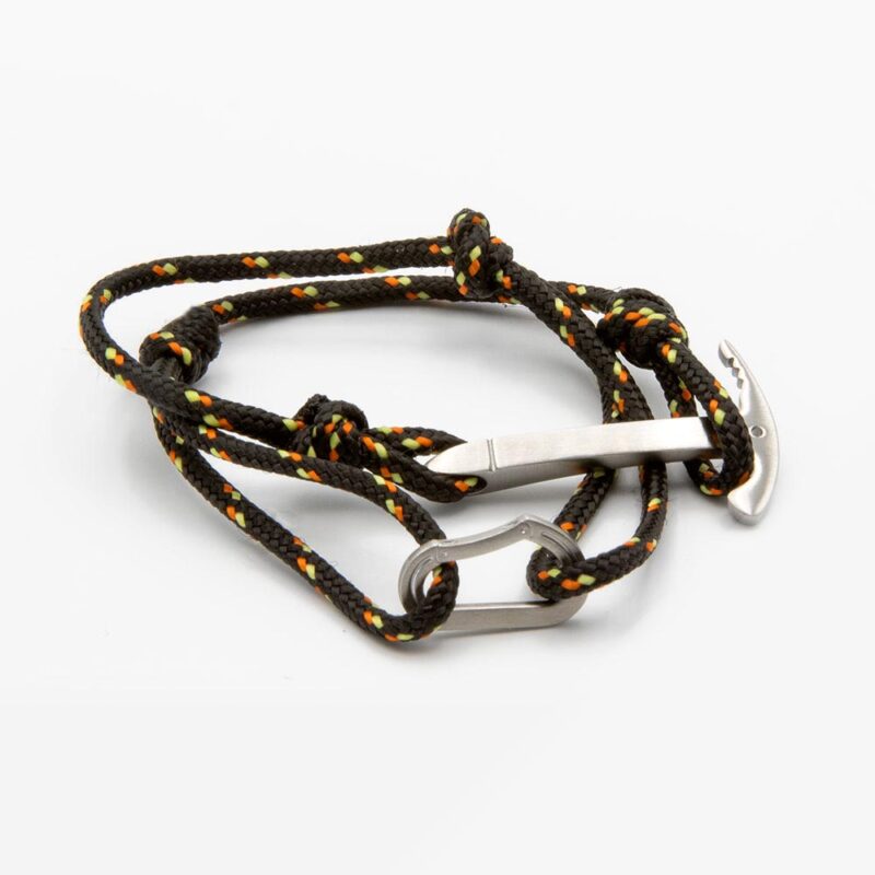 Bracciale doppio giro con piccozza e moschettone Steel Edition / Personalizzabile - immagine 22