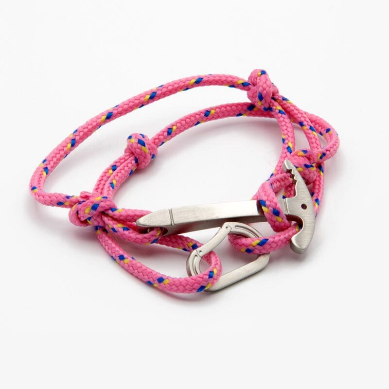 Bracciale doppio giro con piccozza e moschettone Steel Edition / Personalizzabile - immagine 20