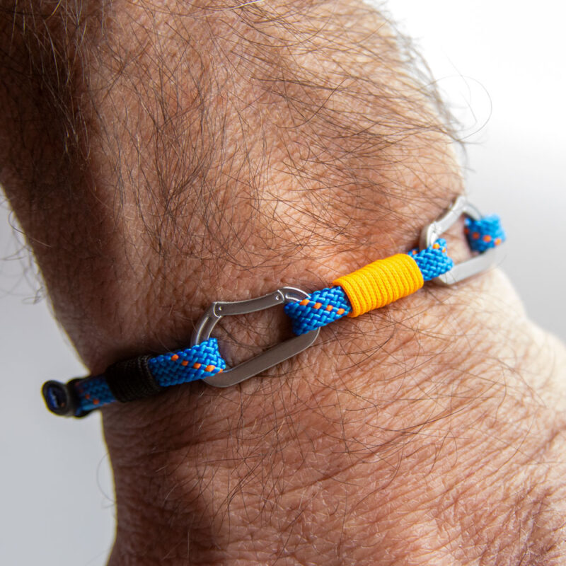 Bracelet with climbing quickdraw Steel Edition - Image 28