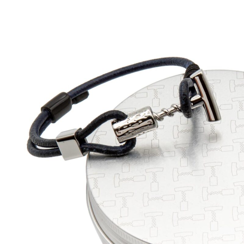 Bracciale Le Tire-Bouchon Steel Edition Blue - immagine 2