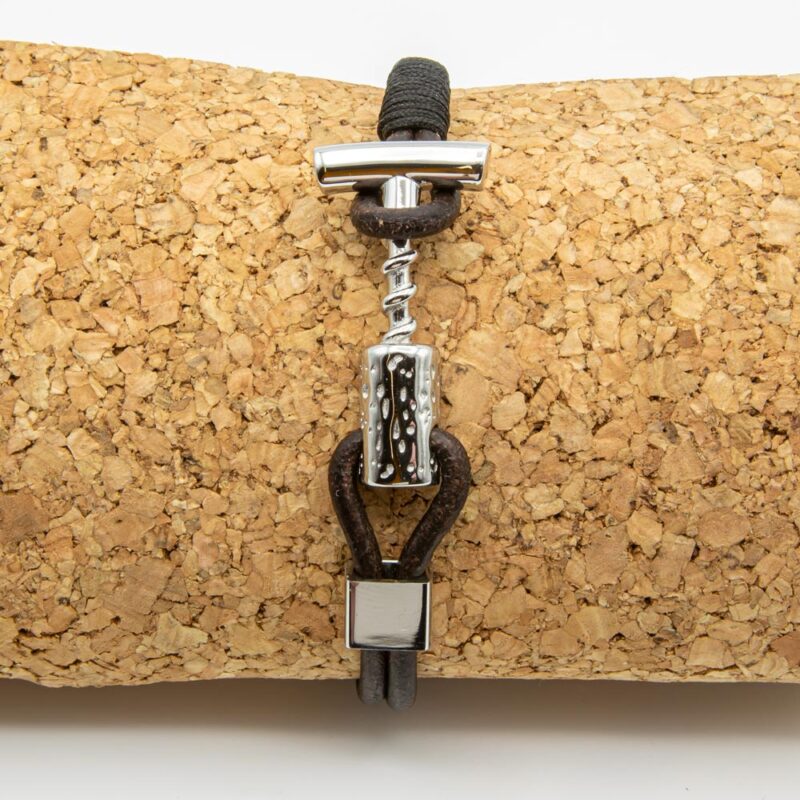 Le Tire-Bouchon Bracelet Steel Edition Brown - Image 4