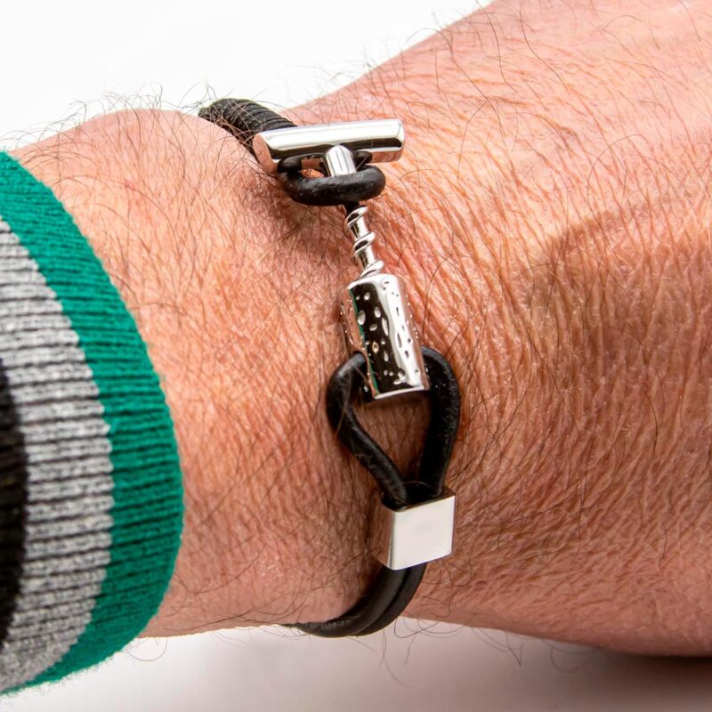 Le Tire-Bouchon Bracelet Steel Edition Black - Image 2