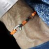Bracciale con rinvio da arrampicata in argento 925 - immagine 4