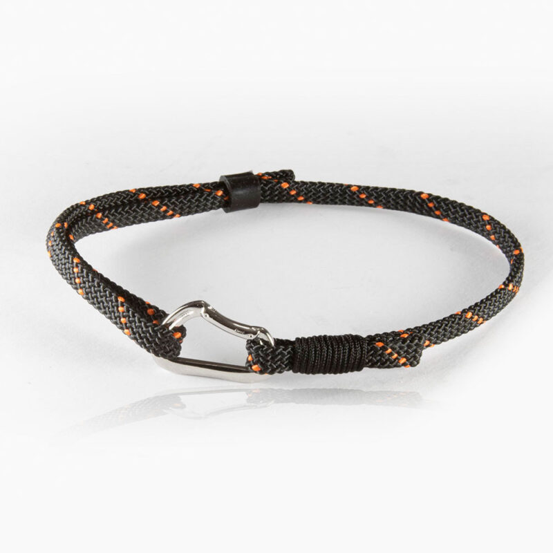 Bracelet with climbing carabiner in 925 Silver - Image 8