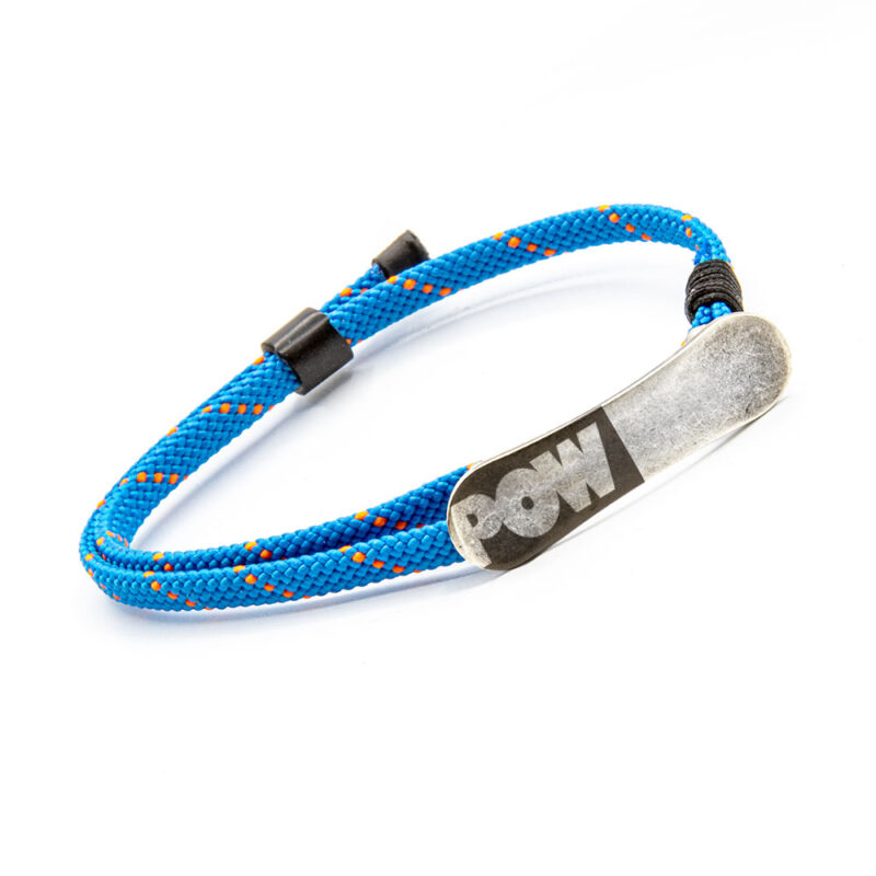 Bracelet with snowboard Pow - Image 8