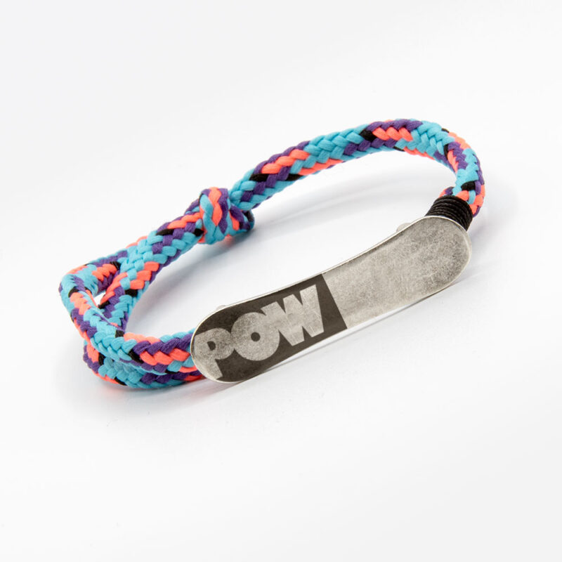 Bracelet with snowboard Pow - Image 6