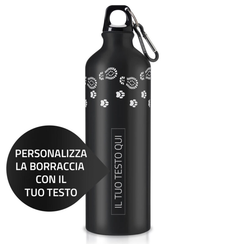 Water bottle My dog and me / Customizable