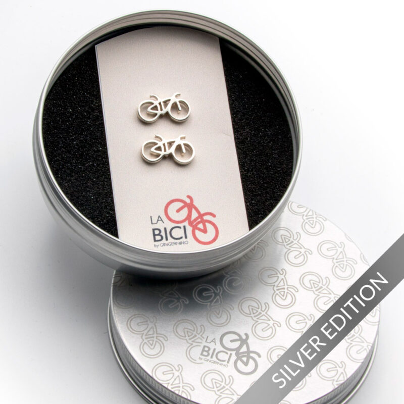 La Bici Silver Edition Earrings - Image 2