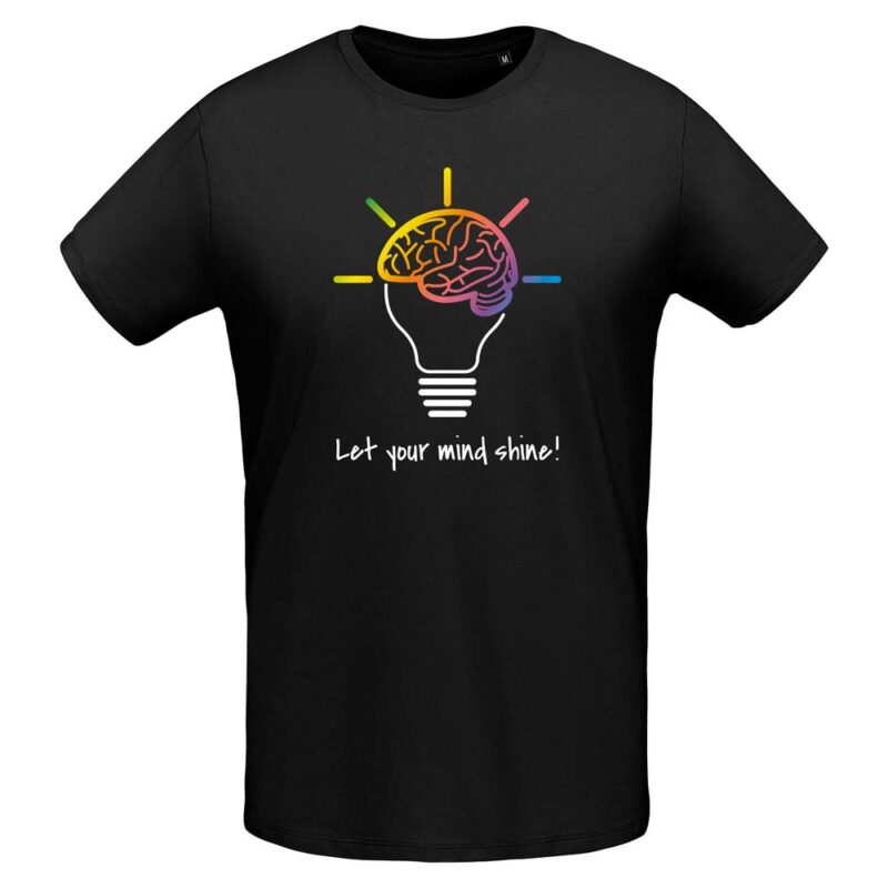 T-Shirt Let your mind shine / Uomo - immagine 5