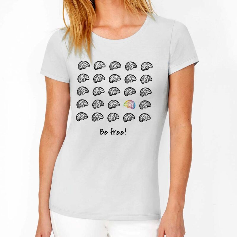 T-Shirt Be Free / Donna