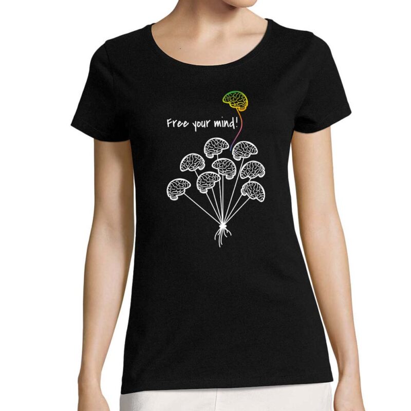 T-Shirt Free your mind / Donna - immagine 2