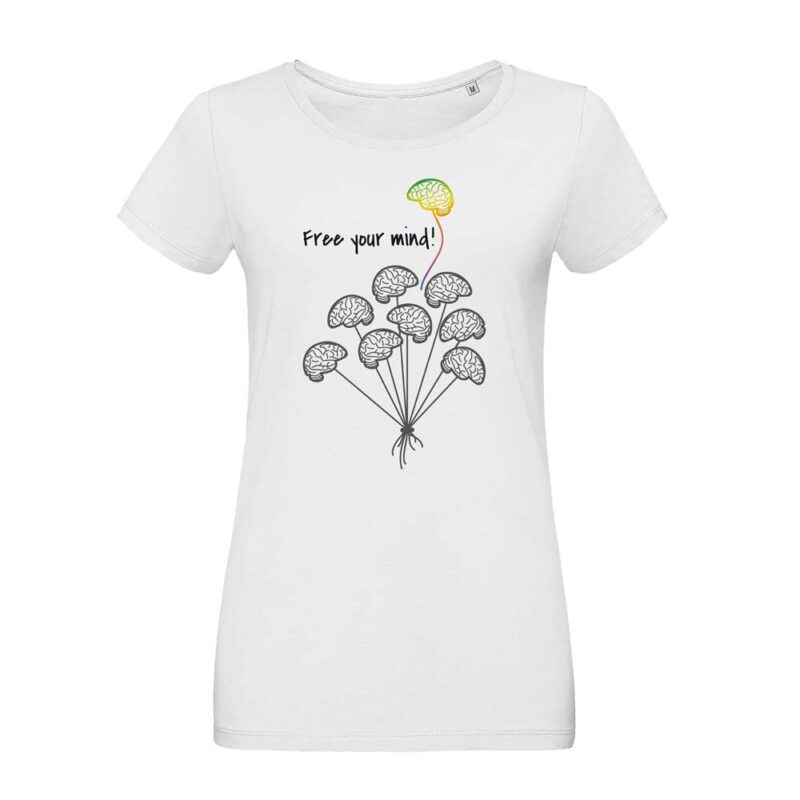 T-Shirt Free your mind / Donna - immagine 4