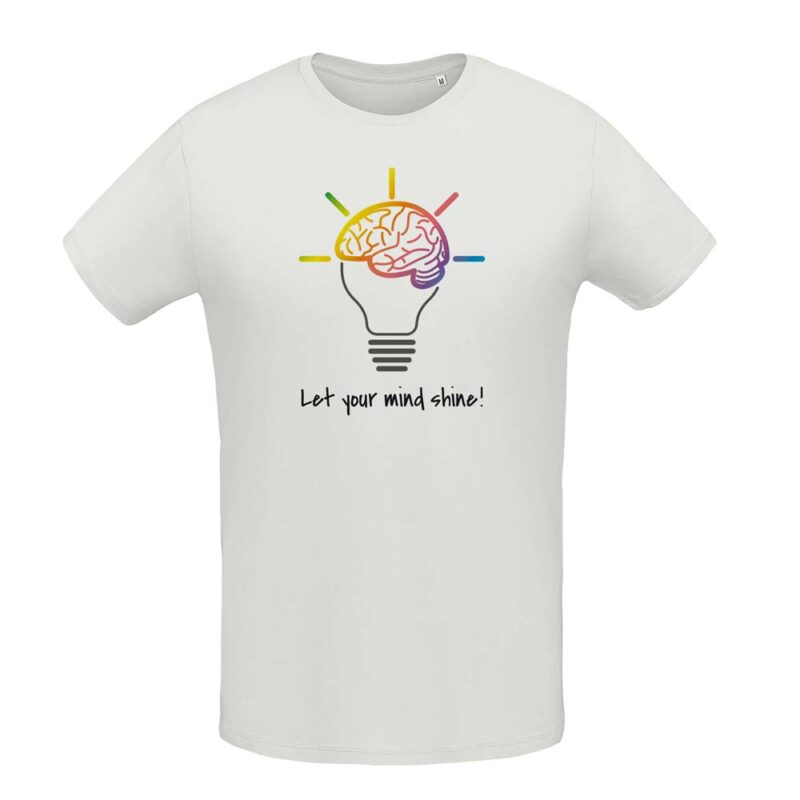 T-Shirt Let your mind shine / Uomo - immagine 2
