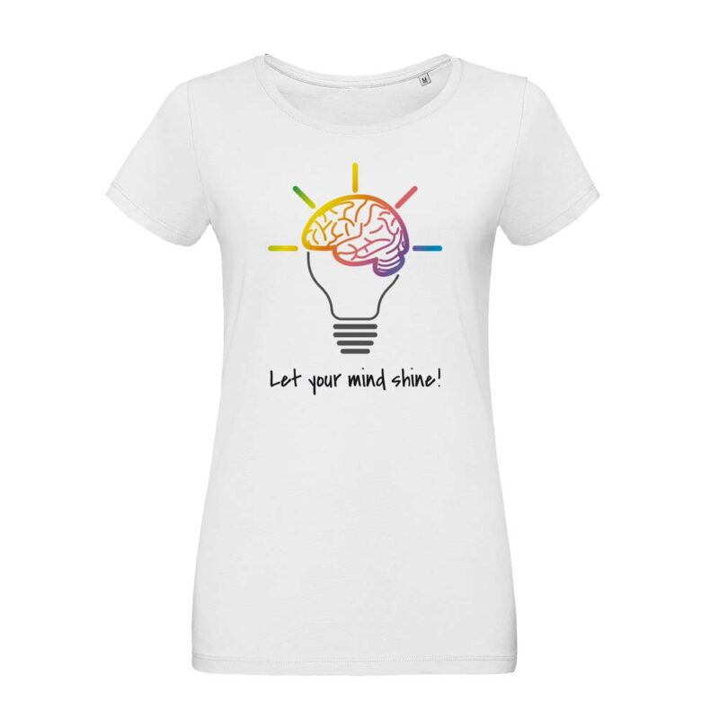 T-Shirt Let your mind shine / Donna - immagine 5