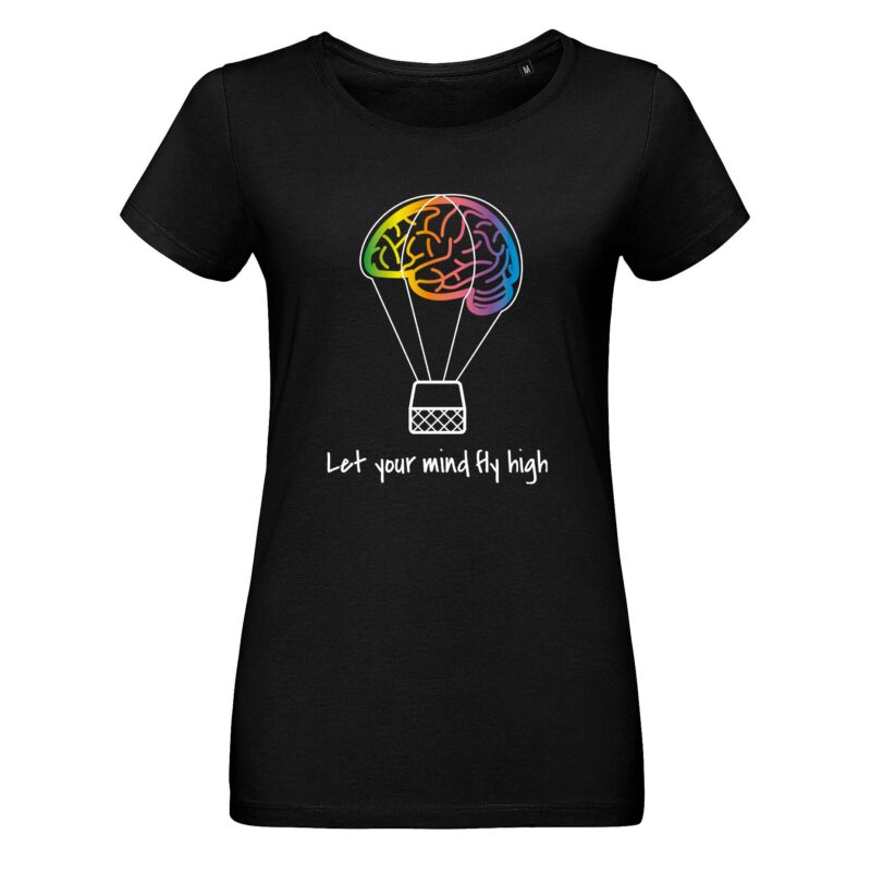 T-Shirt Let your mind fly high / Donna - immagine 6
