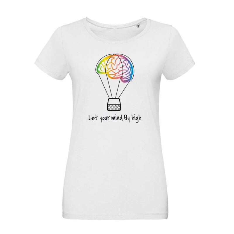 T-Shirt Let your mind fly high / Donna - immagine 4