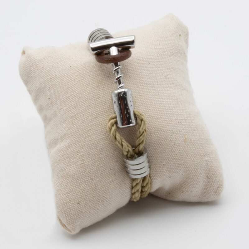 Le Tire-Bouchon Bicolor Steel Edition Bracelet / Customizable - Image 4