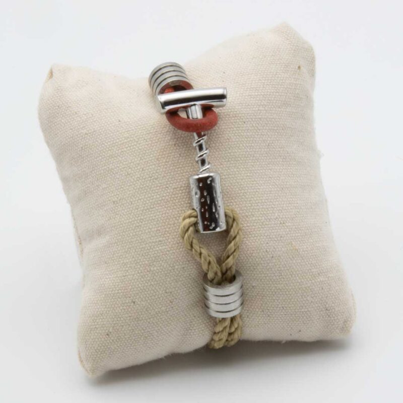 Le Tire-Bouchon Bicolor Steel Edition Bracelet / Customizable - Image 7