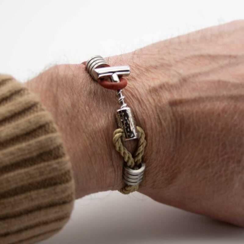 Le Tire-Bouchon Bicolor Steel Edition Bracelet / Customizable - Image 3