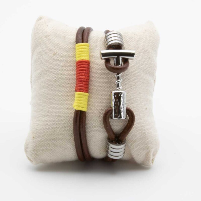 Le Tire-Bouchon.es steel edition bracelet / Customizable
