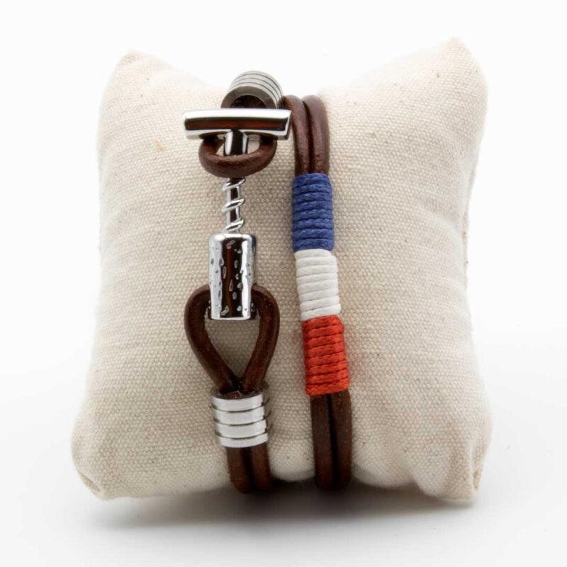 Bracciale Le Tire-Bouchon.fr steel edition / Personalizzabile