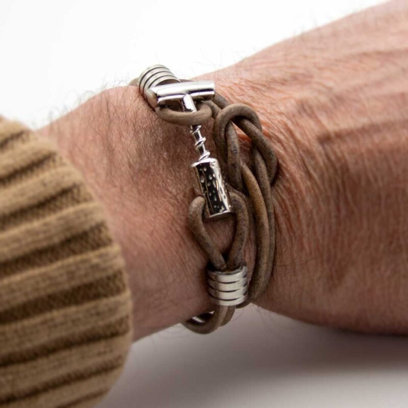 Le Tire-Bouchon Twin Steel Edition Bracelet / Customizable - Image 9